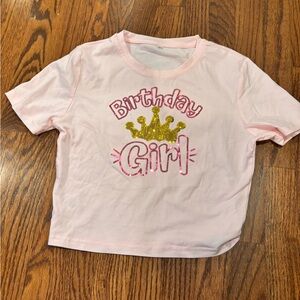 Birthday Girl Pink T-Shirt